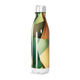 Garrafa Inox - Estampa Geométrica Verde