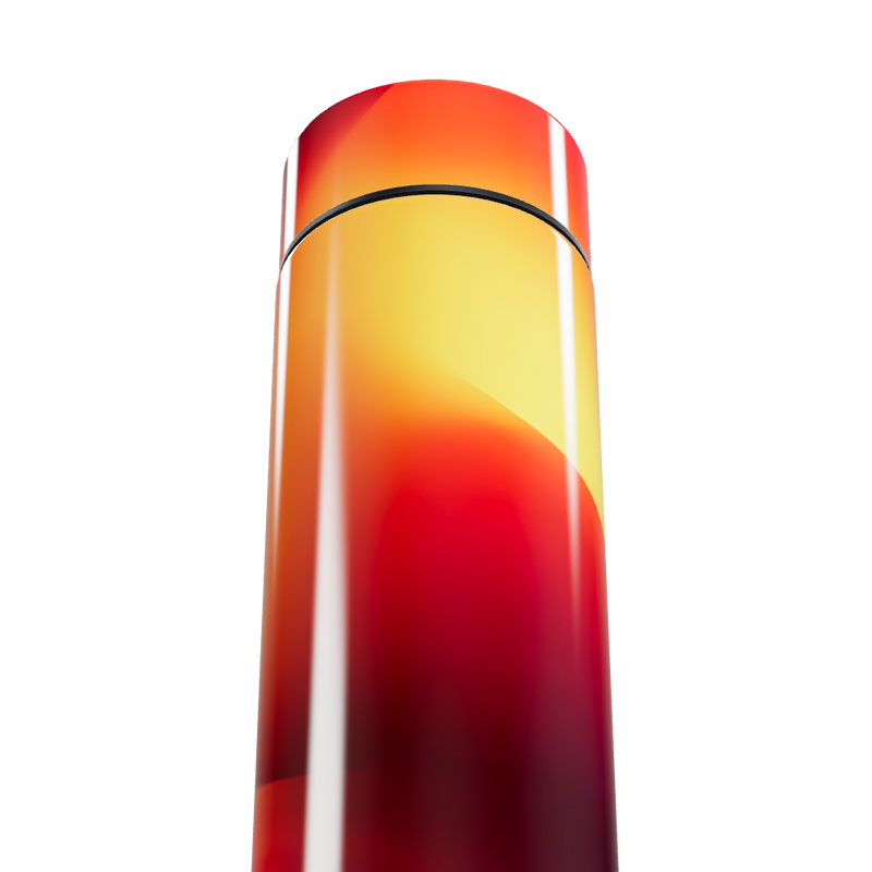 Garrafa Térmica Touch - Vermelha com Display LED