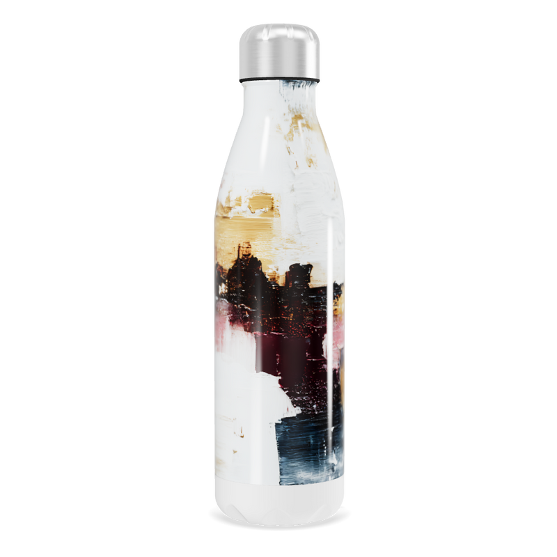 Garrafa Inox Pintura Abstrata 500ml