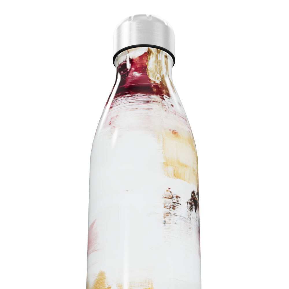 Garrafa Inox Pintura Abstrata 500ml