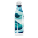 Garrafa Inox - Estampa Ondas Azul