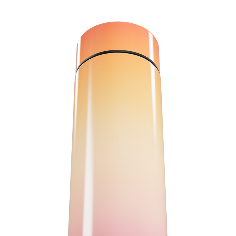 Garrafa Térmica Touch - Gradiente Laranja Digital