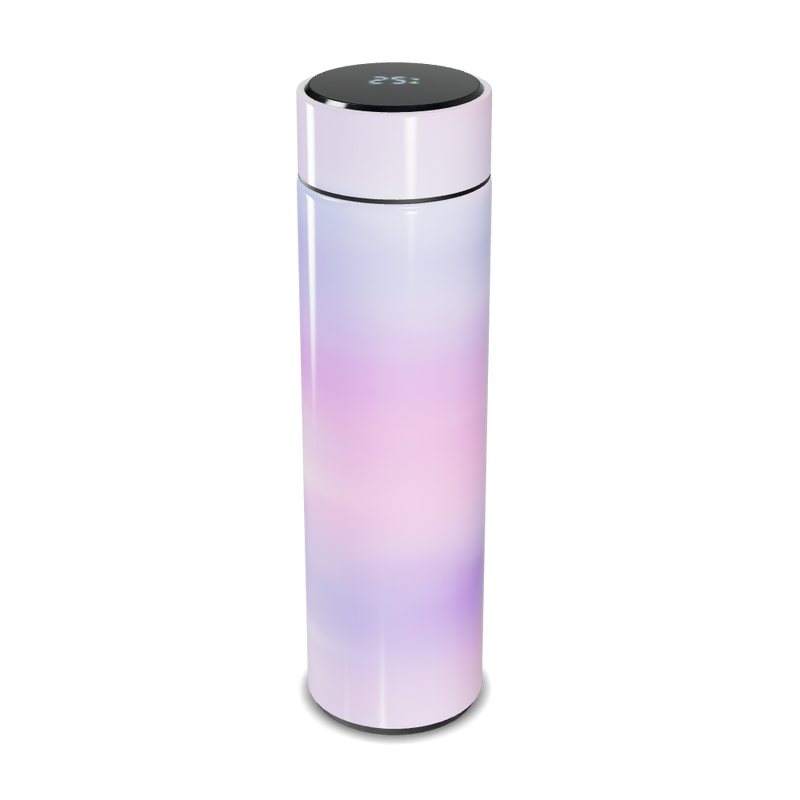 Garrafa Térmica Touch - Degradê Rosa e Lilás