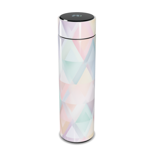 Garrafa Térmica Touch - Geométrica Multicolorida