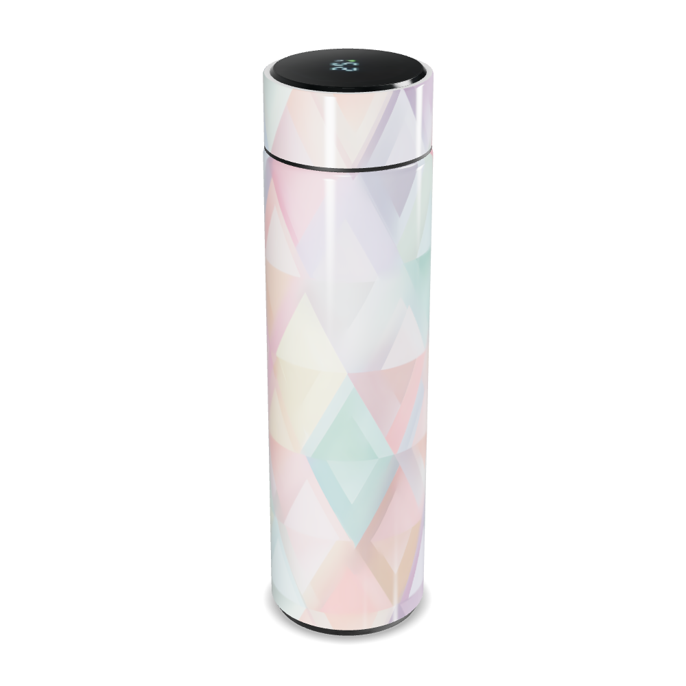 Garrafa Térmica Touch - Geométrica Multicolorida