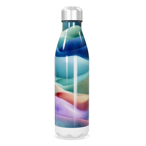 Garrafa Inox Estampada Multicolorida