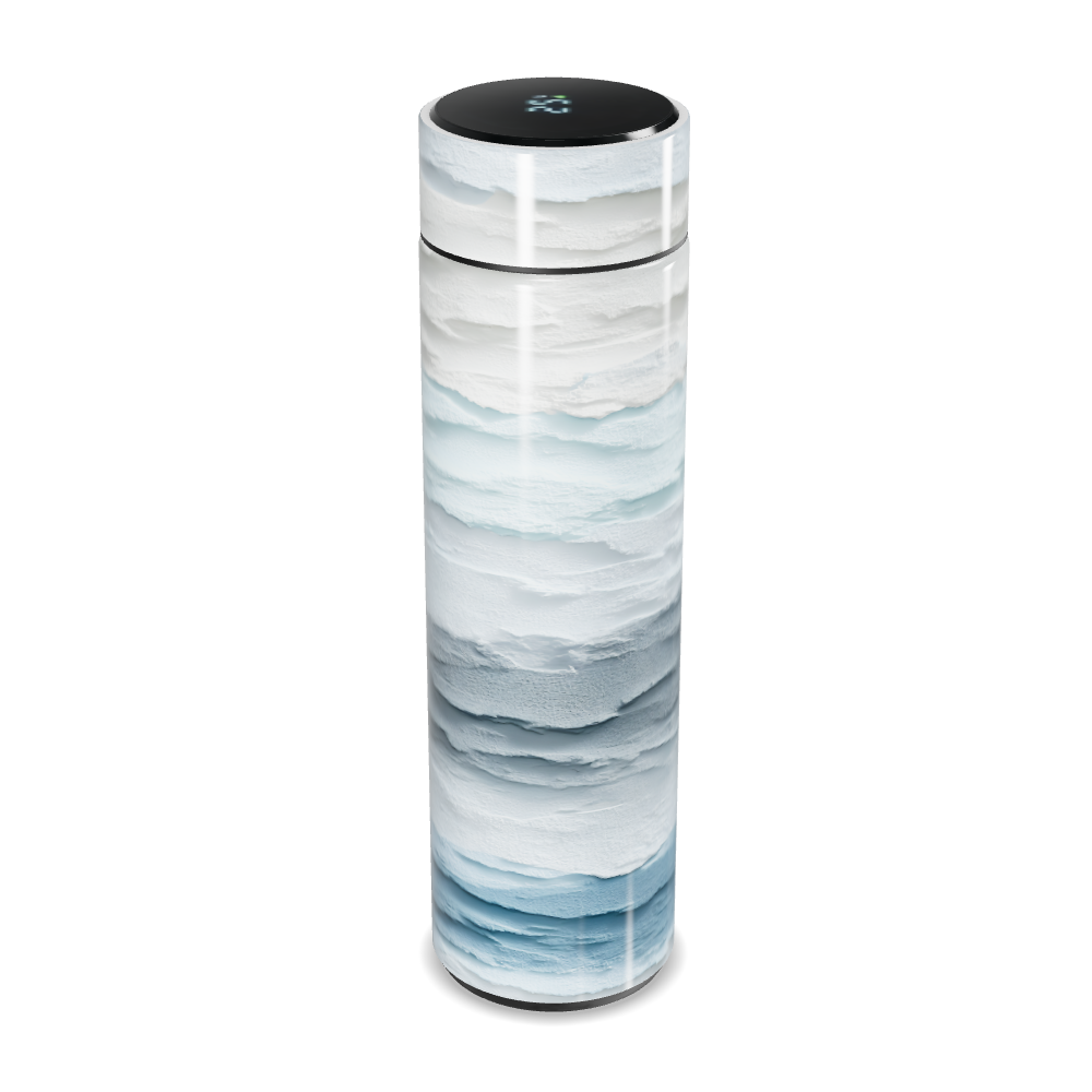 Garrafa Térmica Touch - Azul Gradiente Digital