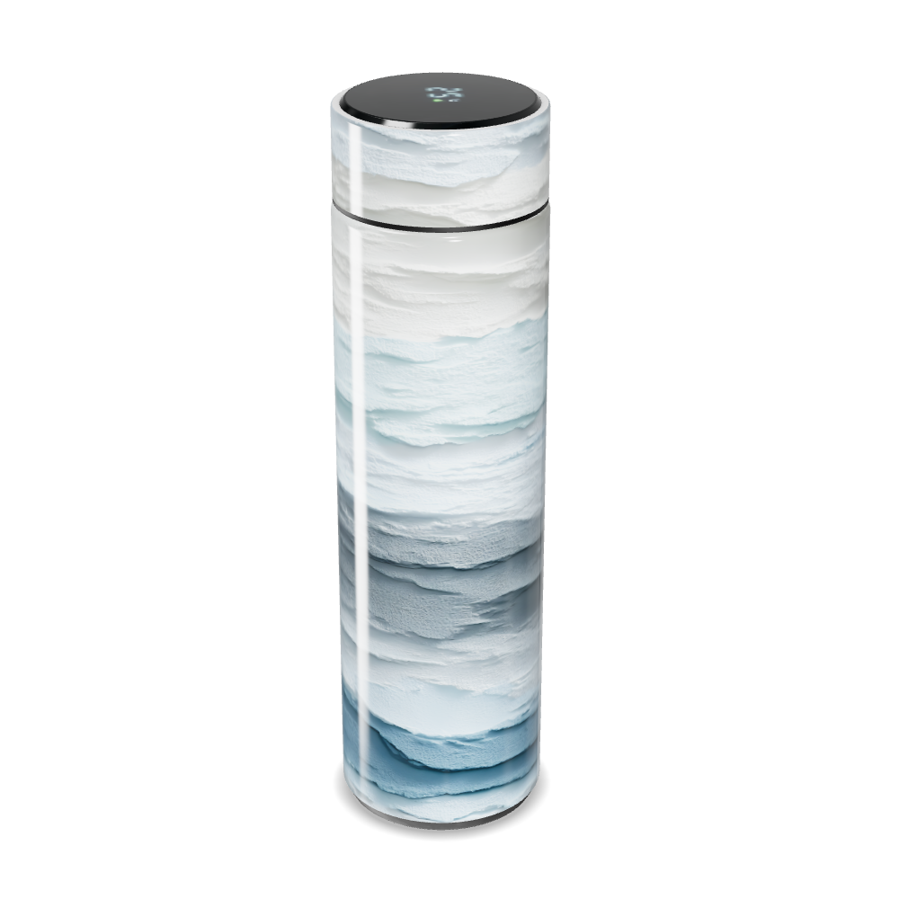 Garrafa Térmica Touch - Azul Gradiente Digital