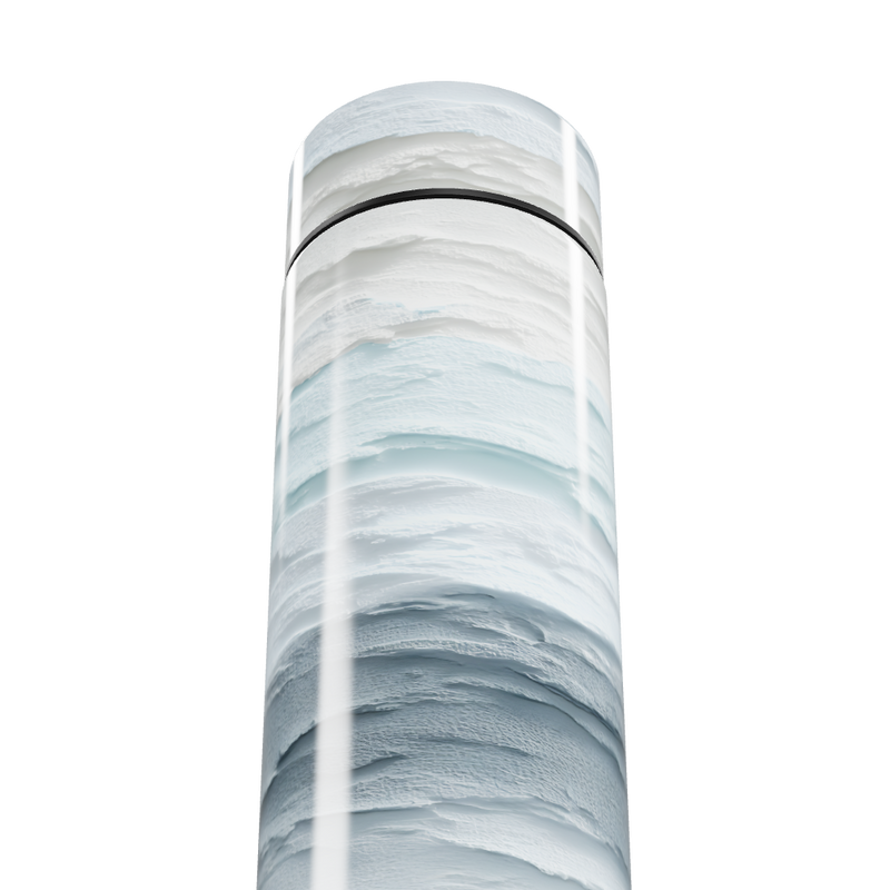 Garrafa Térmica Touch - Azul Gradiente Digital