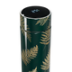 Garrafa Térmica Touch Folhas Verde Dourado