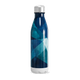 Garrafa Inox - Azul com Estampa Geométrica