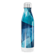 Garrafa Inox - Azul com Estampa Geométrica