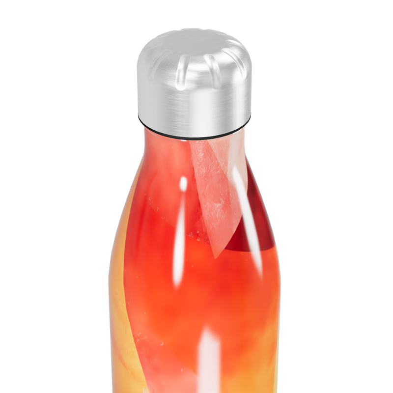 Garrafa Inox - Colorida com Geometria