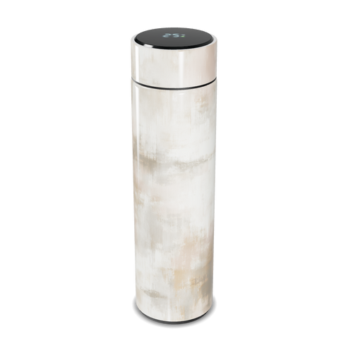 Garrafa Térmica Touch - Branca com Display LED