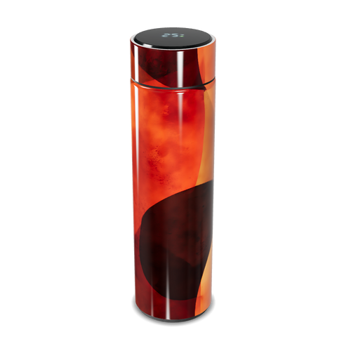 Garrafa Térmica Touch - Vermelha Estampada