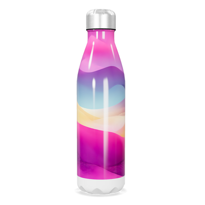 Garrafa Inox - Degradê Multicolorida