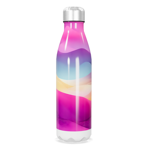 Garrafa Inox - Degradê Multicolorida