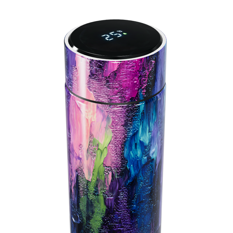 Garrafa Térmica Touch - Estampa Colorida