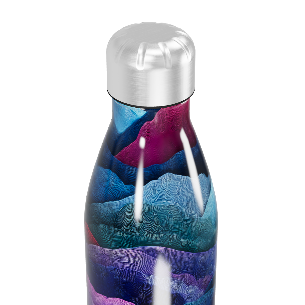 Garrafa Inox Estampada Multicolorida