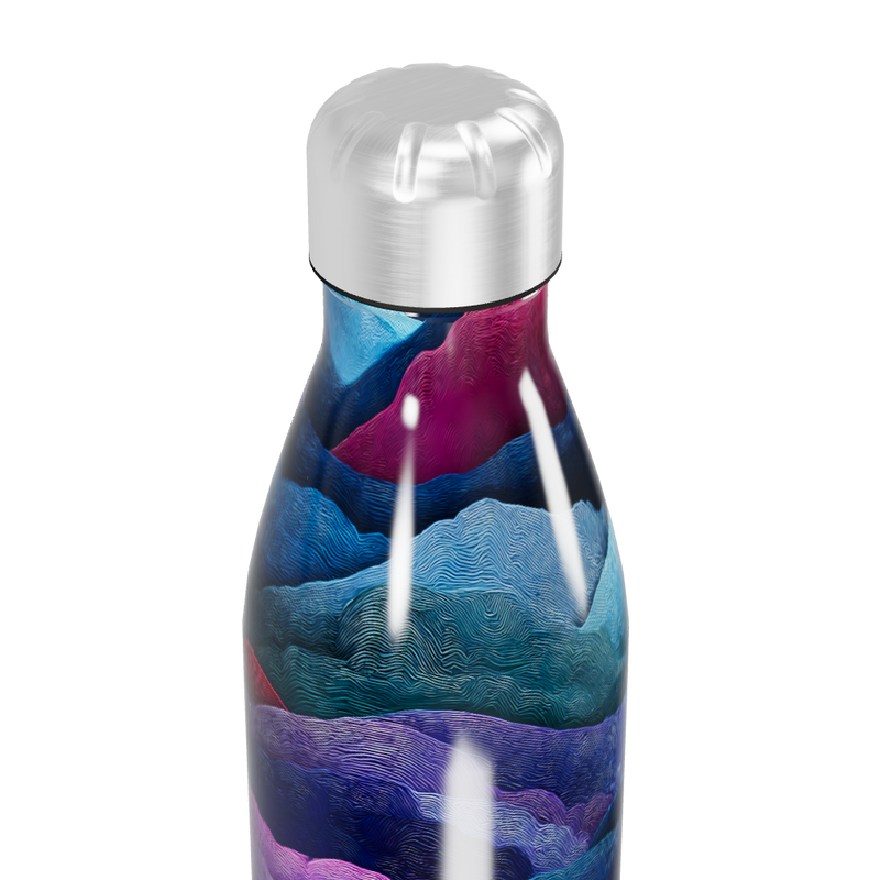 Garrafa Inox Estampada Multicolorida