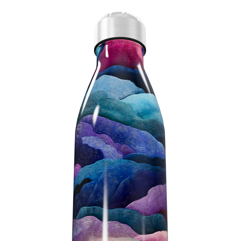 Garrafa Inox Estampada Multicolorida