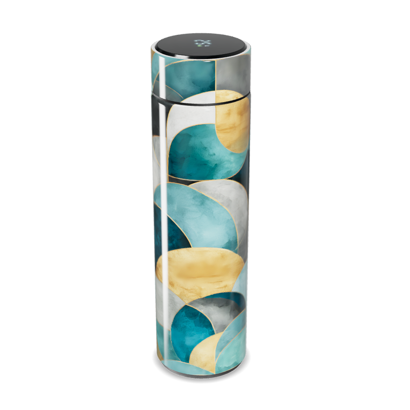 Garrafa Térmica Touch - Abstrata Multicolorida