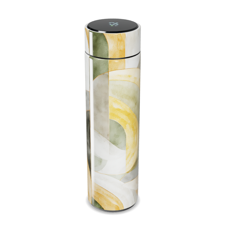 Garrafa Térmica Touch - Design Abstrato Colorido