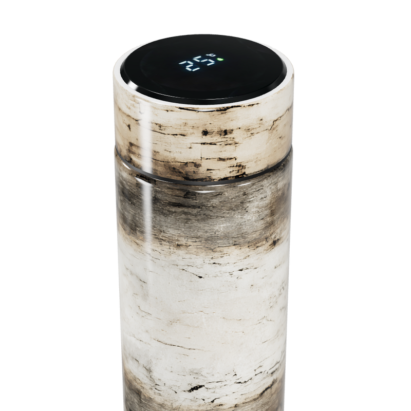 Garrafa Térmica Touch - Estampa Mármore Digital