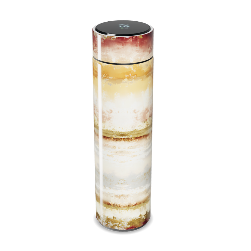 Garrafa Térmica Touch - Estampa Abstrata Multicolor