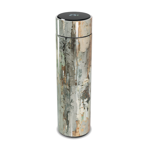 Garrafa Térmica Touch - Estampa Abstrata Multicolorida