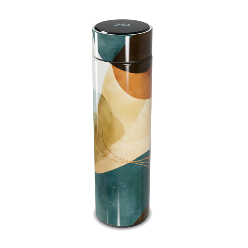 Garrafa Térmica Touch - Estampa Abstrata