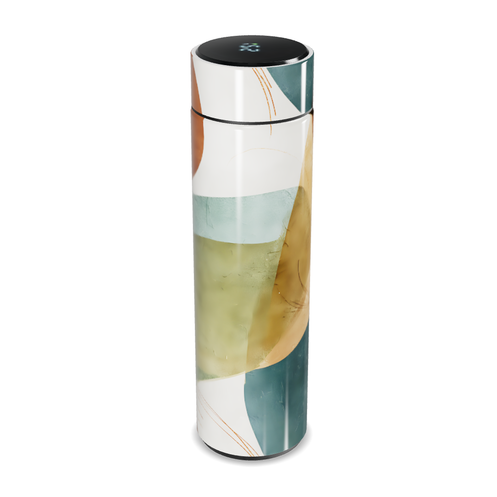 Garrafa Térmica Touch - Estampa Abstrata