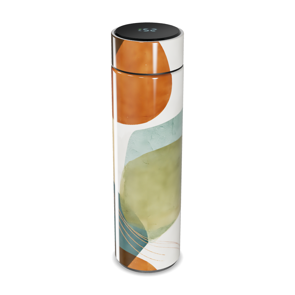 Garrafa Térmica Touch - Estampa Abstrata