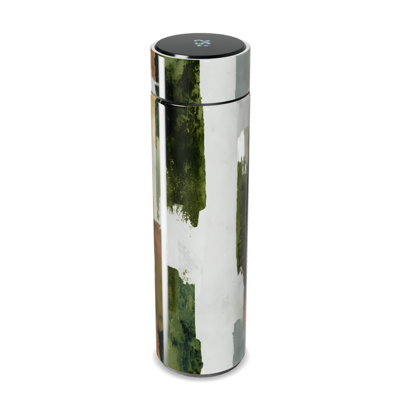 Garrafa Térmica Touch - Estampa Abstrata Colorida