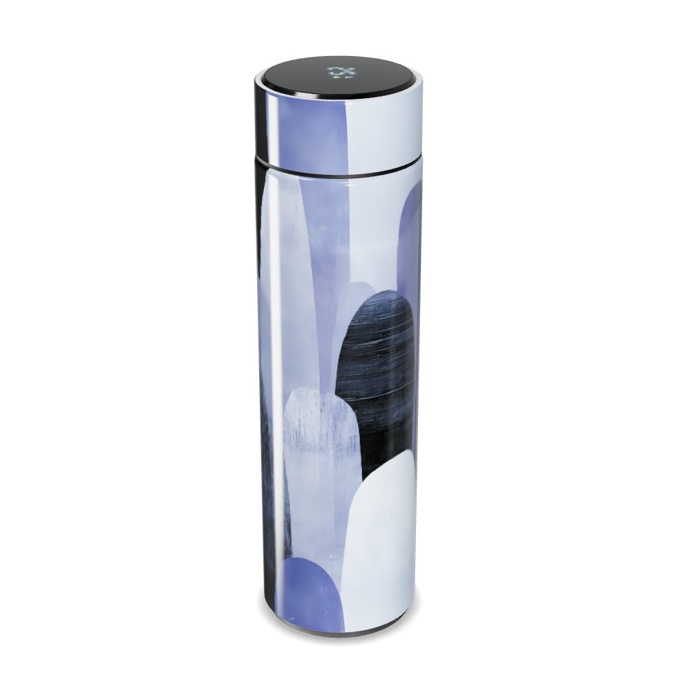 Garrafa Térmica Touch - Azul Estampada Digital