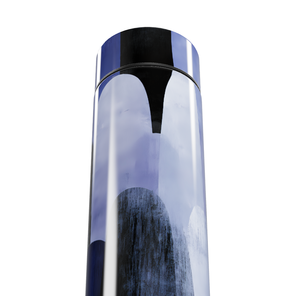 Garrafa Térmica Touch - Azul Estampada Digital