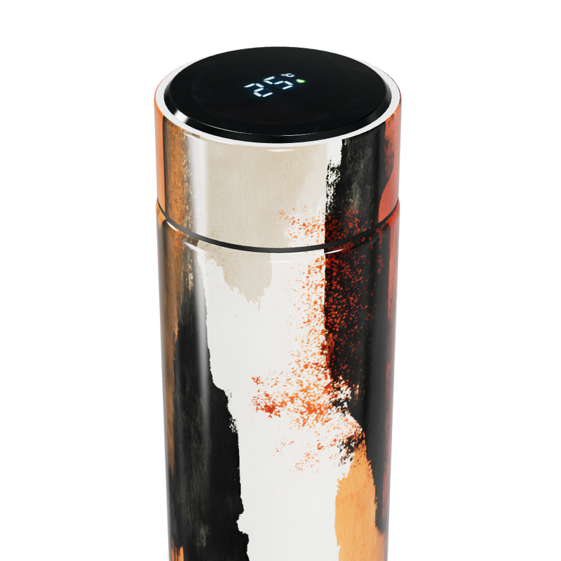 Garrafa Térmica Touch - Estampa Abstrata