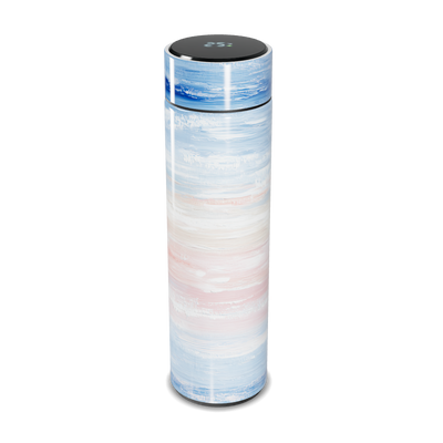 Garrafa Térmica Touch - Pintura Azul e Rosa