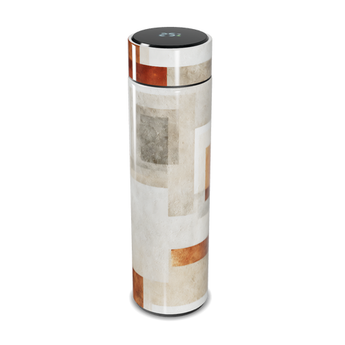 Garrafa Térmica Touch - Estampa Geométrica