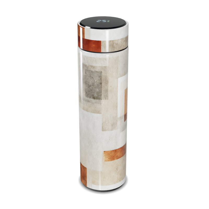 Garrafa Térmica Touch - Estampa Geométrica