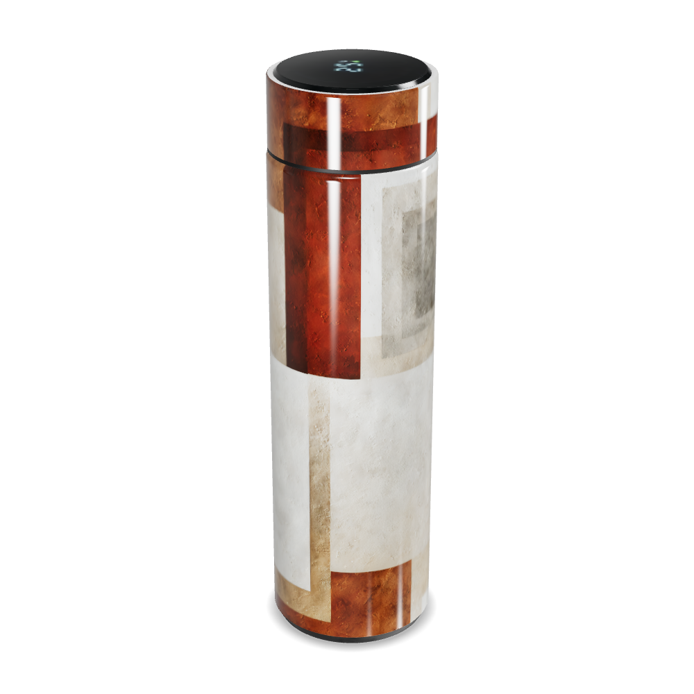 Garrafa Térmica Touch - Estampa Geométrica