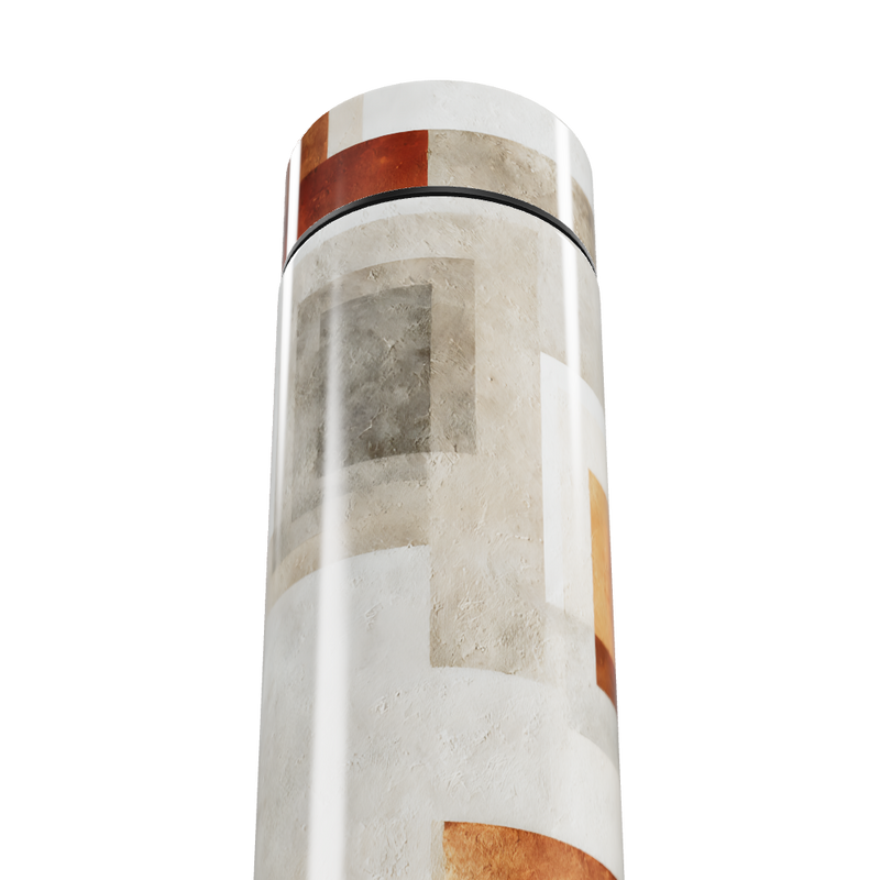 Garrafa Térmica Touch - Estampa Geométrica