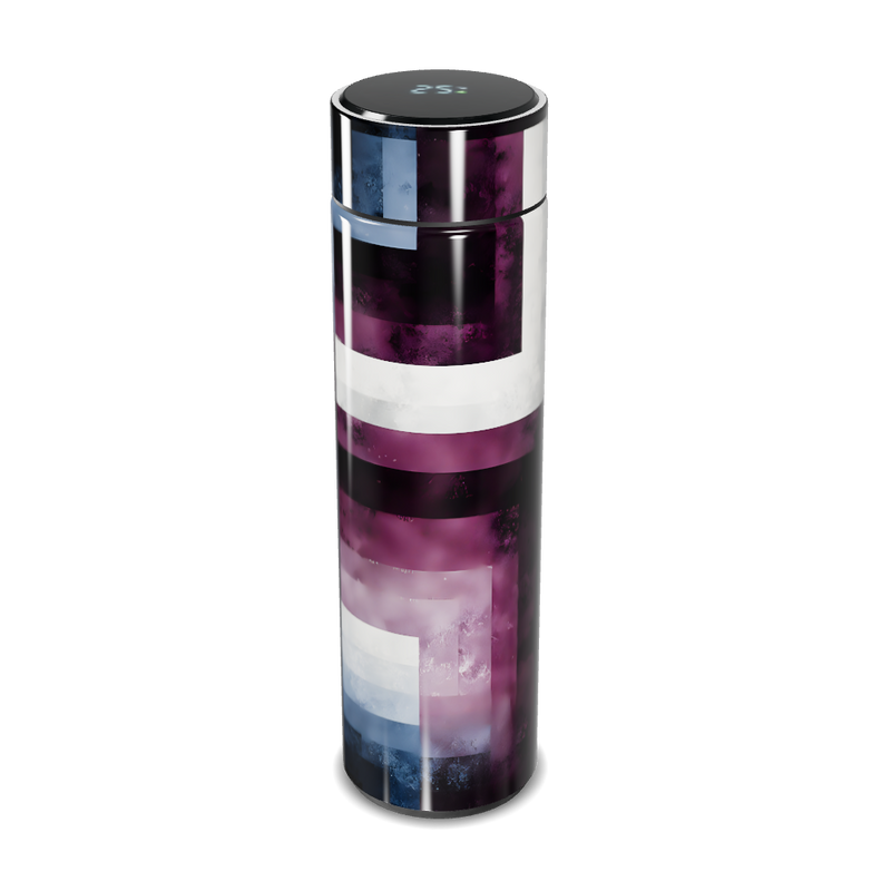 Garrafa Térmica Touch - Design Colorido Geométrico