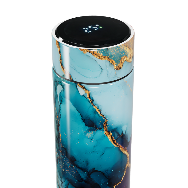 Garrafa Térmica Touch - Mármore Colorido