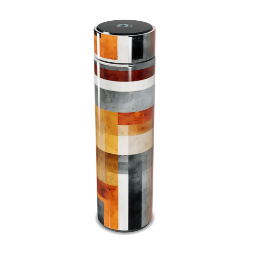 Garrafa Térmica Touch - Estampa Colorida Aço