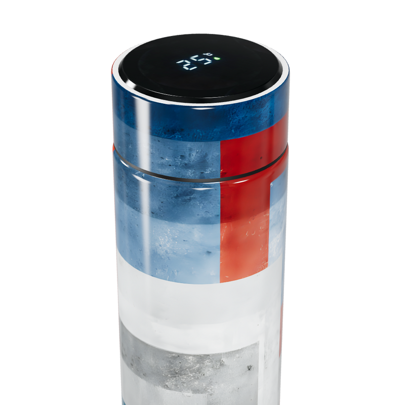 Garrafa Térmica Touch Estampa Colorida