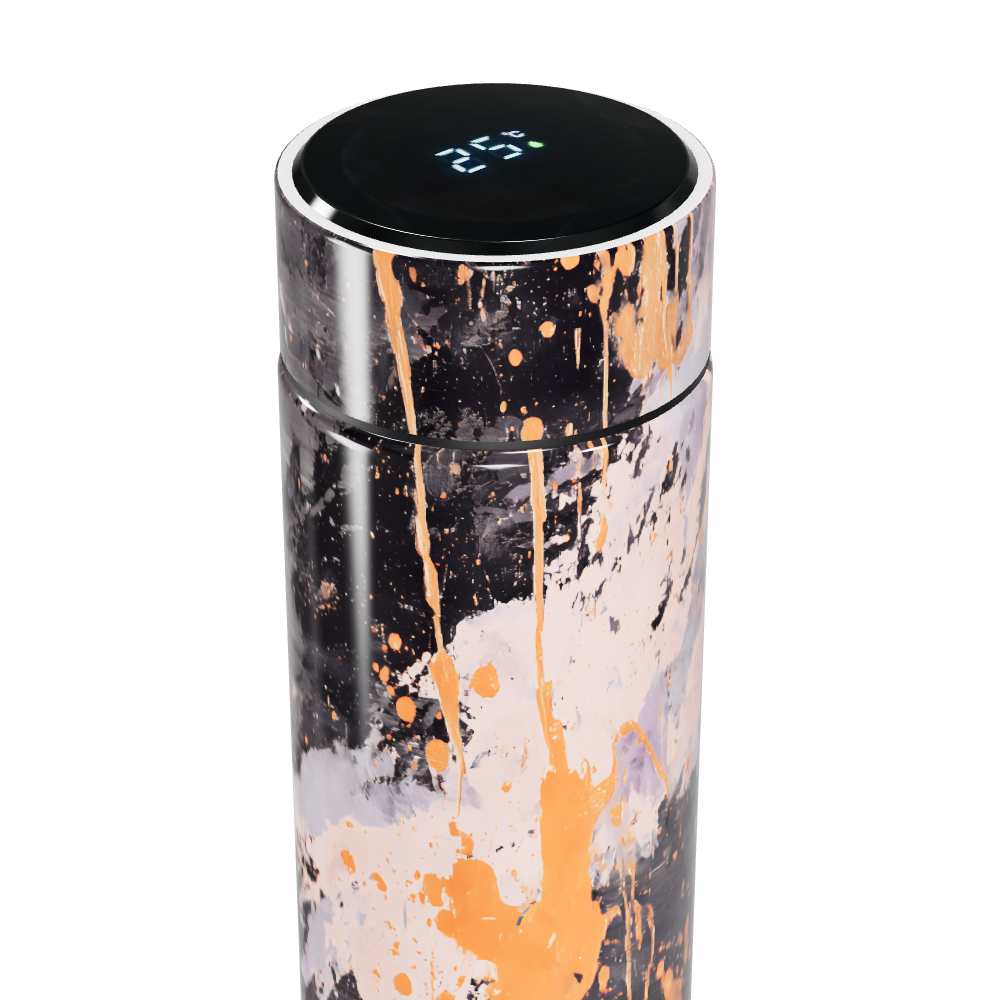 Garrafa Térmica Touch - Com estampa artística