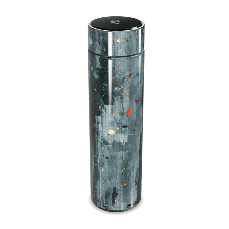 Garrafa Térmica Touch - Verde Marmorizada