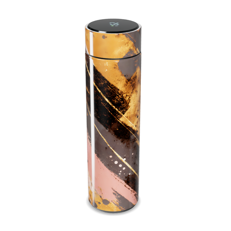 Garrafa Térmica Touch - Design Abstrato Multicolor