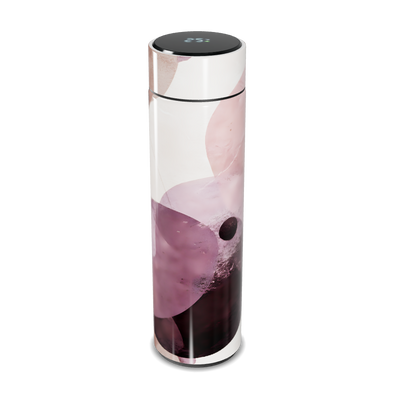 Garrafa Térmica Touch - Floral Digital Display
